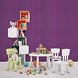 3D панель самоклеюча 700х770х3мм цегла Фіолетова (016-3) SW-000003248, фото 5