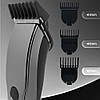 Тример бездротовий SURKER SK-790 + 3 насадки / Акумуляторний триммер для волосся та бороди, фото 5