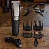 SURKER SK-779: USB стрижкова машинка з 4 насадками / Акумуляторний триммер для стрижки / Машинка для волосся, фото 6