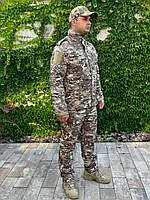 Брендовий новий комплект куртка та штани Soft shell мультикам для активного відпочинку стильний зручний