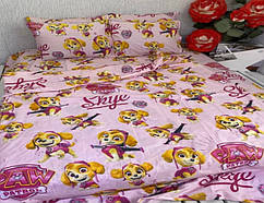 Постільна білизна полуторна Щенячий патруль Скай