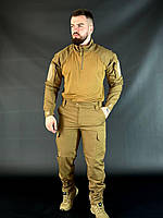 Брендовий чоловічий літній тактичний комплект 2 в 1 Urban Assassin койот із повітропроникного матеріалу новий