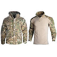 Брендова зимова куртка HAN WILD G8 з флісовою підкладкою мультикам для активного відпочинку новинка