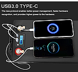 Акумулятор LiitoKala LiFePO4 12V 310 Ah LP-12310, LCD екран, USB + Type-C, фото 8