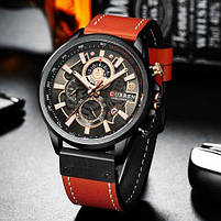 Curren 8380 Black-Brown, фото 2