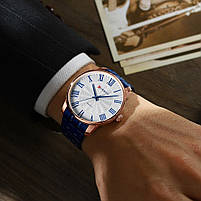 Curren 8422 Blue-Gold-White, фото 3