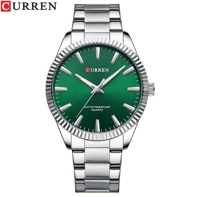 Curren 8425 Silver-Green, фото 1