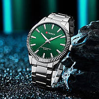 Curren 8425 Silver-Green, фото 2