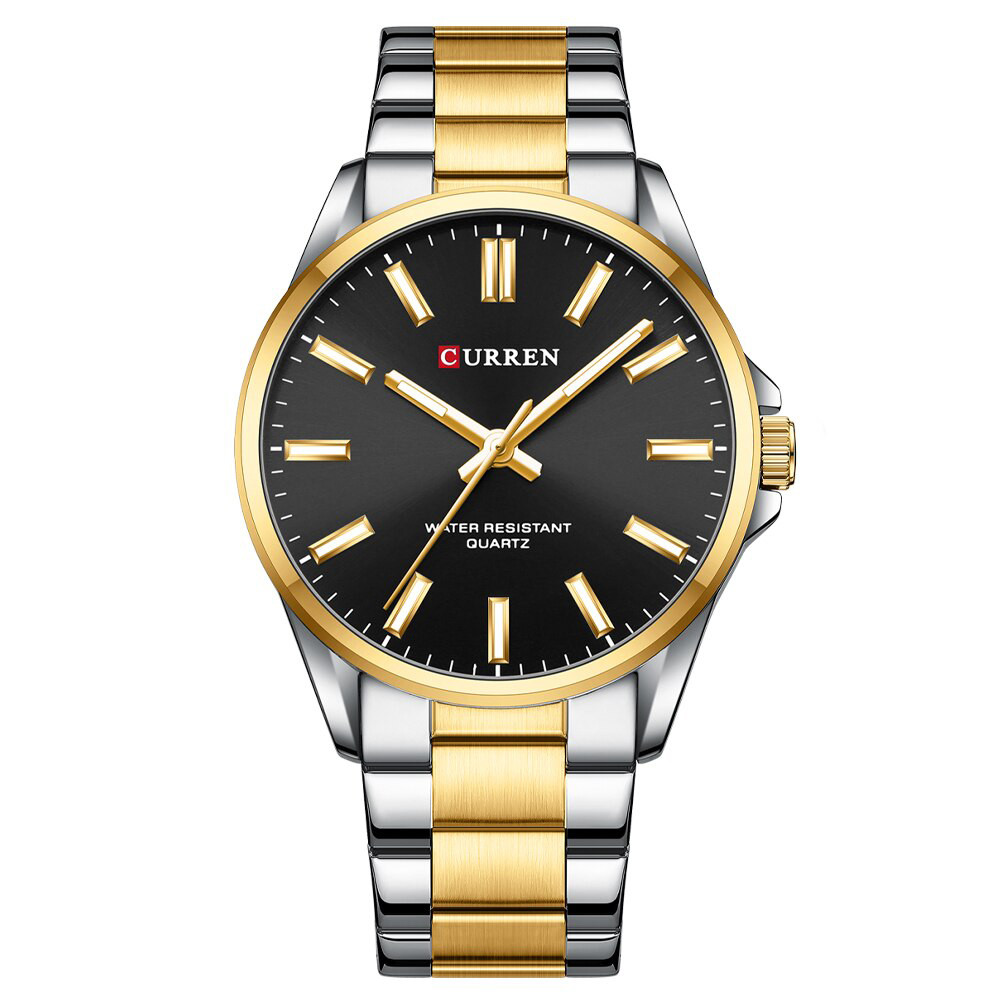 Curren 9090 Silver-Gold-Black, фото 1