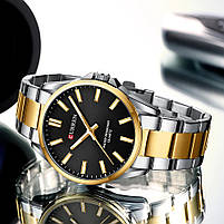 Curren 9090 Silver-Gold-Black, фото 2