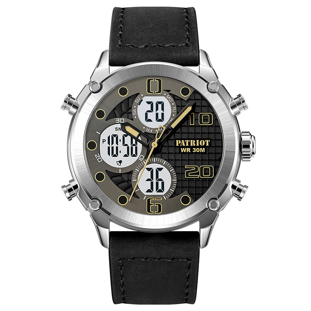 Patriot 017LSIWT Silver-White Leather, фото 1