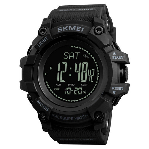 Skmei 1358 Black Smart Watch Compass, фото 1