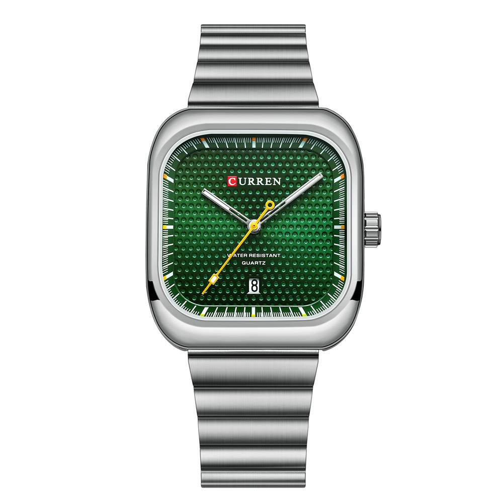 Curren 8460 Silver-Green, фото 1