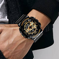 Skmei 1688 Black-Gold, фото 2