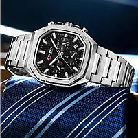 Curren 8459 Silver-Black, фото 2