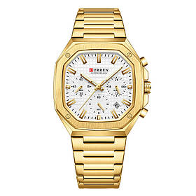 Curren 8459 Gold-White