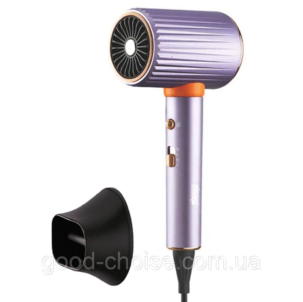 Фен 1900Вт DSP 30657 з концентратором / Фен для укладання волосся з холодним повітрям / Фен для сушіння волосся, фото 1