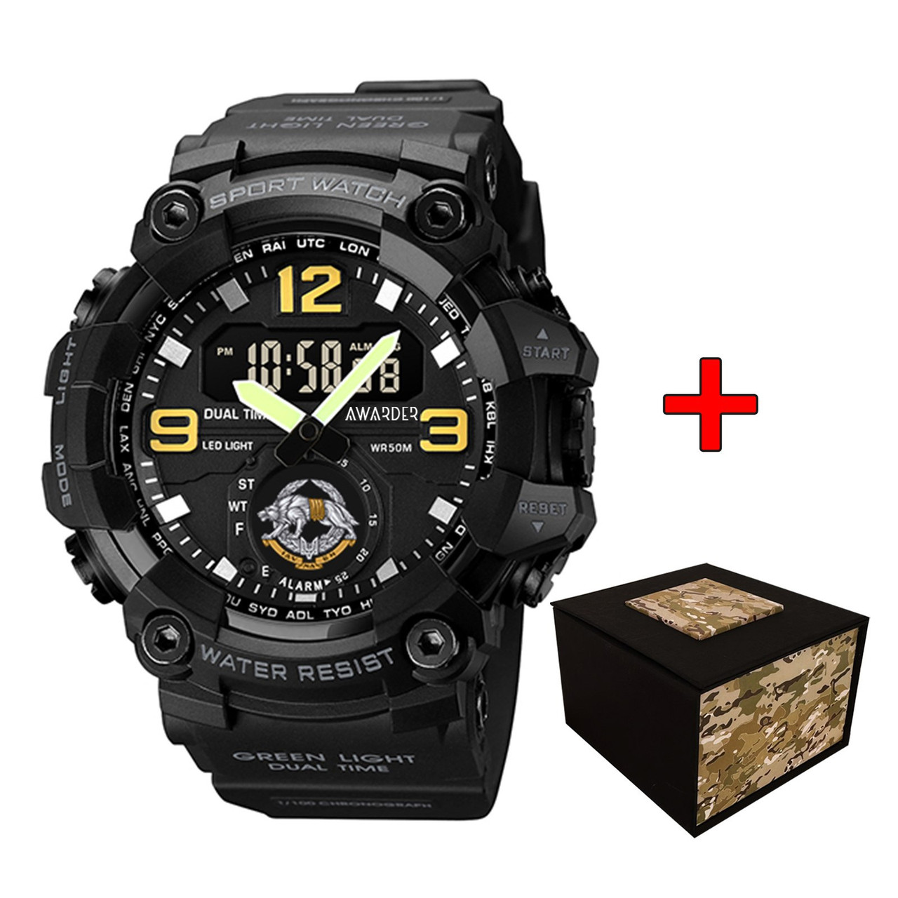 Awarder 003BKSSO ССО Чорні + Коробка, фото 1