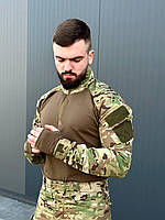 Брендова тактична сорочка UBAKS Убакс бойовий Striker мультикам із кишенями для активного відпочинку