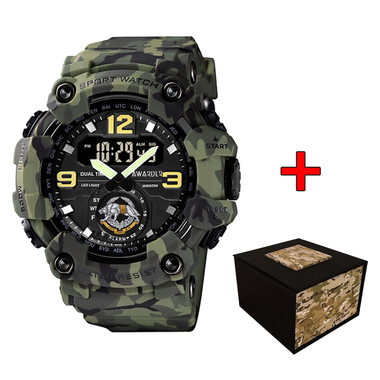 Awarder 004CMGRSSO ССО Зелений камуфляж + Коробка., фото 1