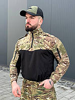 Брендова тактична сорочка Han Wild Хан Уайлд Мультикам із довгим рукавом новий стильний зручний елемент екіпірування