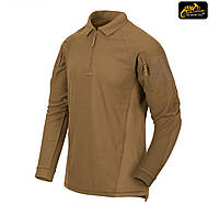Брендова чоловіча тактична сорочка Helikon-Tex Хелікон-Текс RANGE Coyote зручна стильна новинка