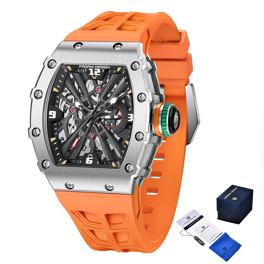 Pagani Design PD-1738 Silver-Orange, фото 1
