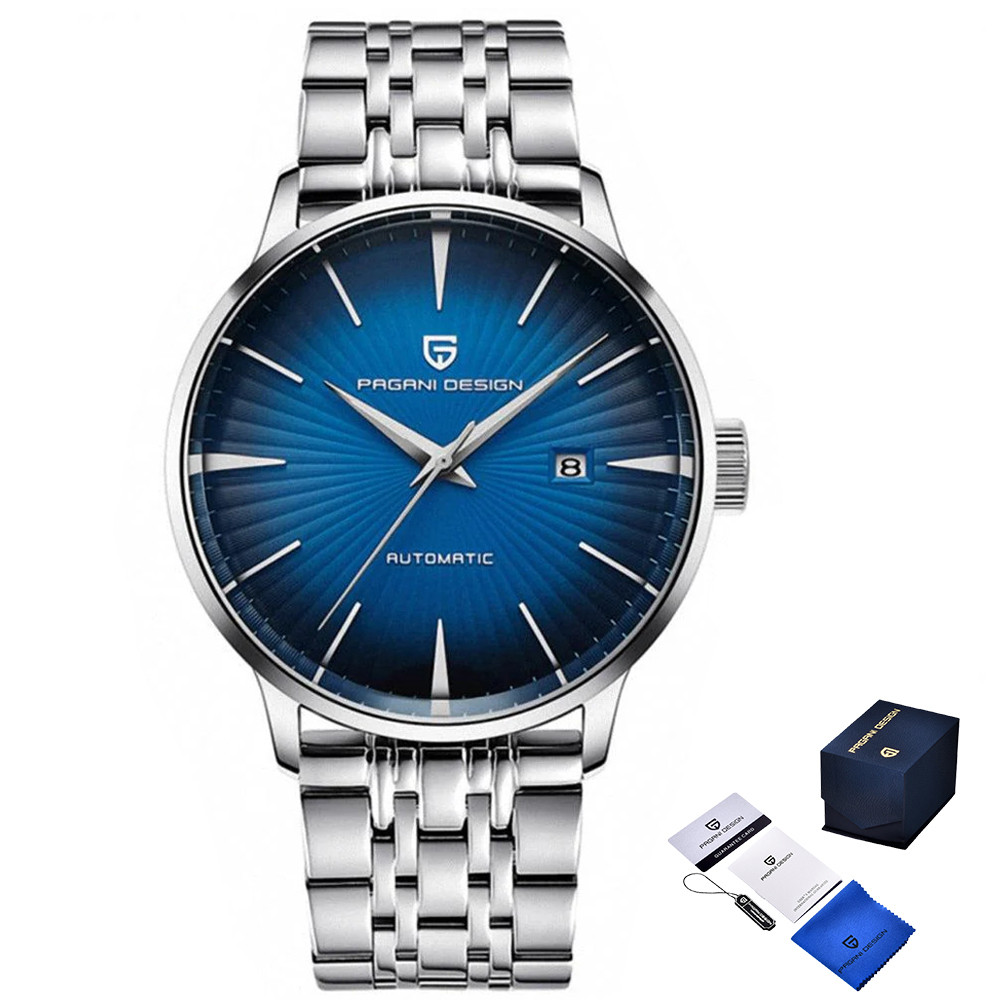 Pagani Design PD-2770 Silver-Blue Steel, фото 1