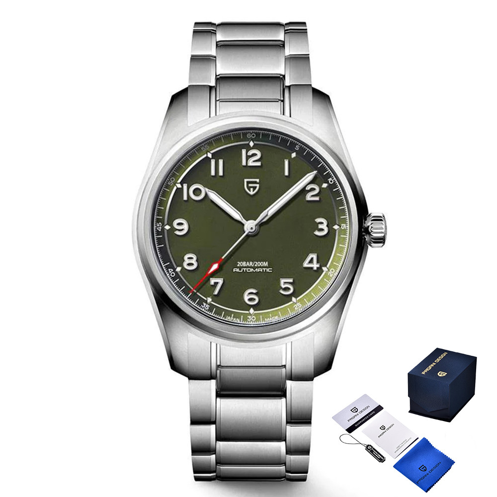 Pagani Design PD-1717 Silver-Green, фото 1