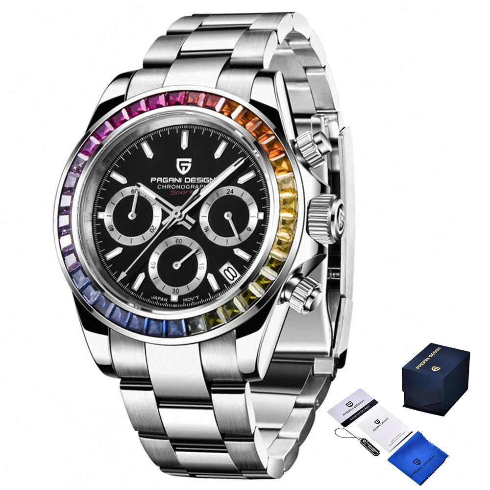 Pagani Design PD-1644 Silver-Black, фото 1