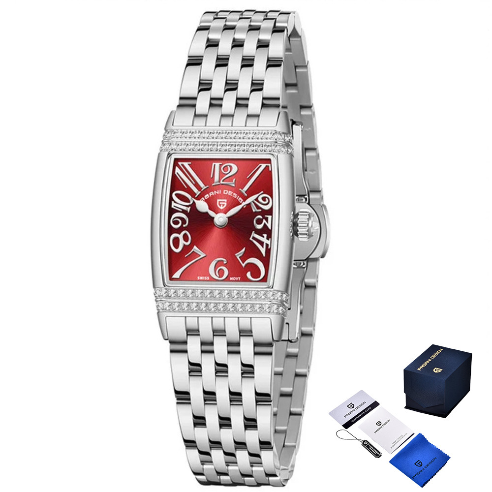 Pagani Design PD-1737 Silver-Red, фото 1