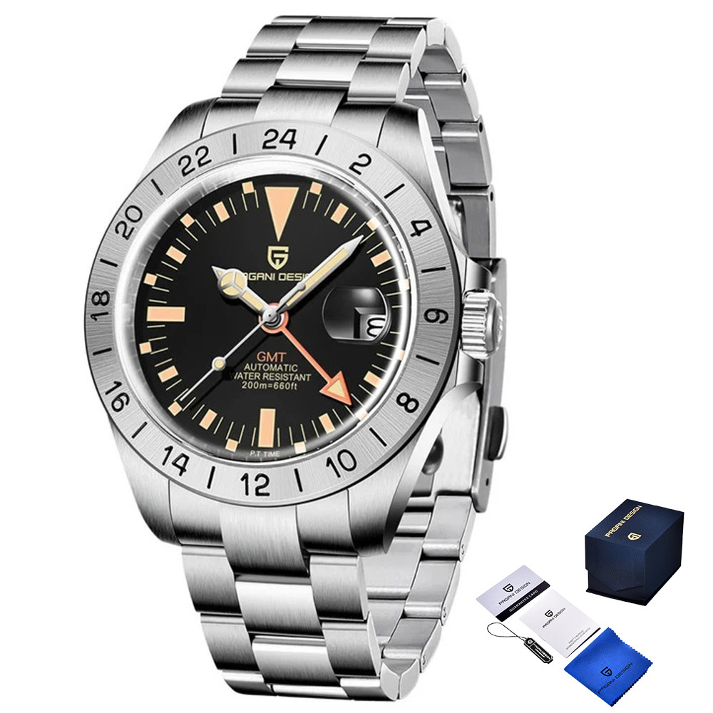 Pagani Design PD-1693 Silver-Black-Orange, фото 1