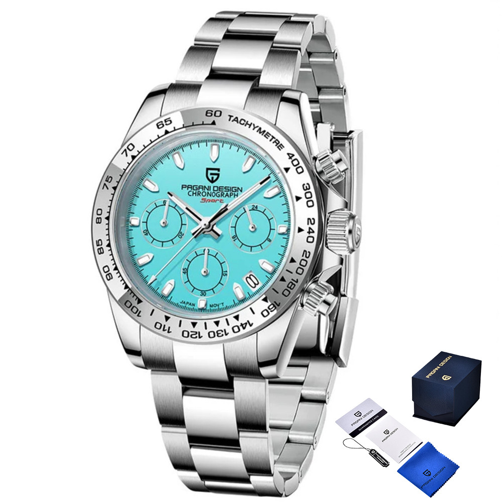 Pagani Design PD-1727 Silver-Blue, фото 1