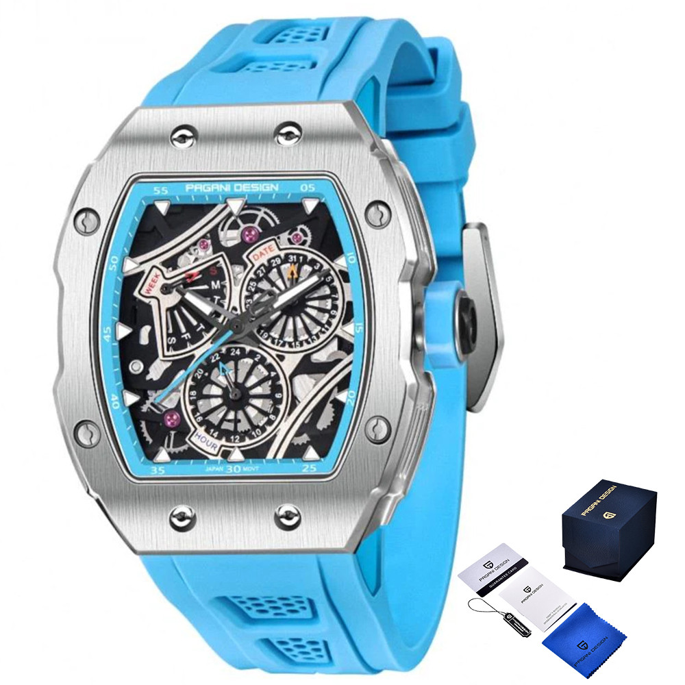 Pagani Design PD-YS012 Silver-Blue, фото 1