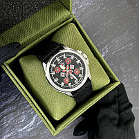 Awarder Embroidery Silver-Red Black Battery 10ATM, фото 3