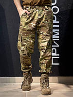 Брендові чоловічі штани джогері рипстоп на гумці мультикам Tactical MTP стильні зручні новинка