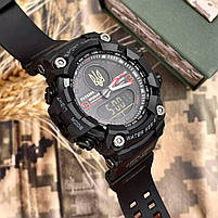 Patriot 001RDUAGD Тризуб золото Чорні з червоним + Коробка., фото 3