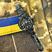 Patriot 002CMGYUAGD Тризуб золото Сірий камуфляж + Коробка., фото 2