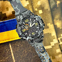 Patriot 002CMGYUAGD Тризуб золото Сірий камуфляж + Коробка., фото 3