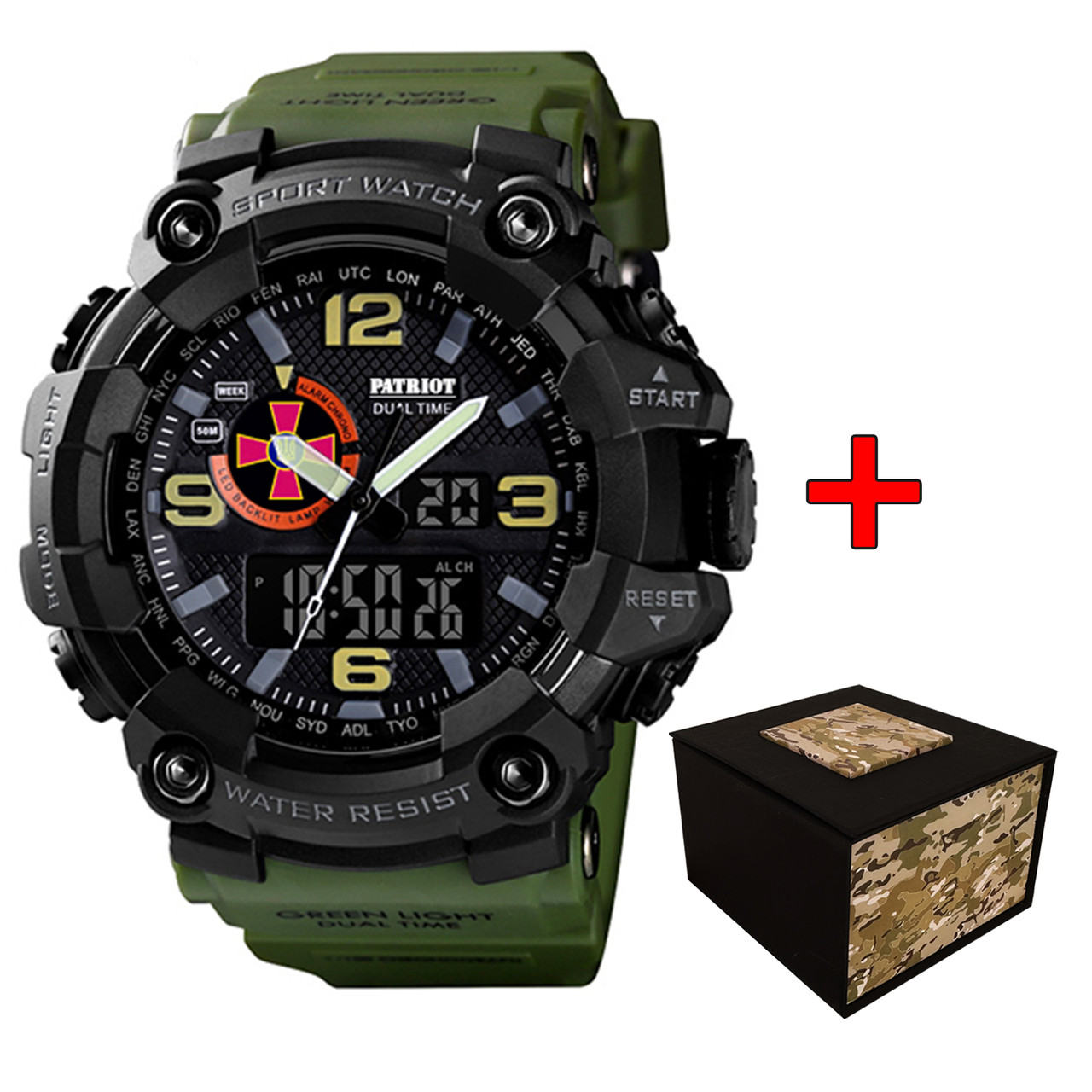 Patriot 002AGSU ЗСУ Зелені + Коробка, фото 1