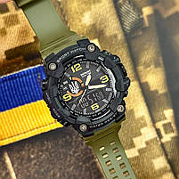 Patriot 002AGUASI Тризуб срібло Зелені + Коробка., фото 3