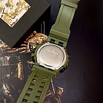 Patriot 003CMGRUASI Тризуб срібло Зелений камуфляж + Коробка., фото 5