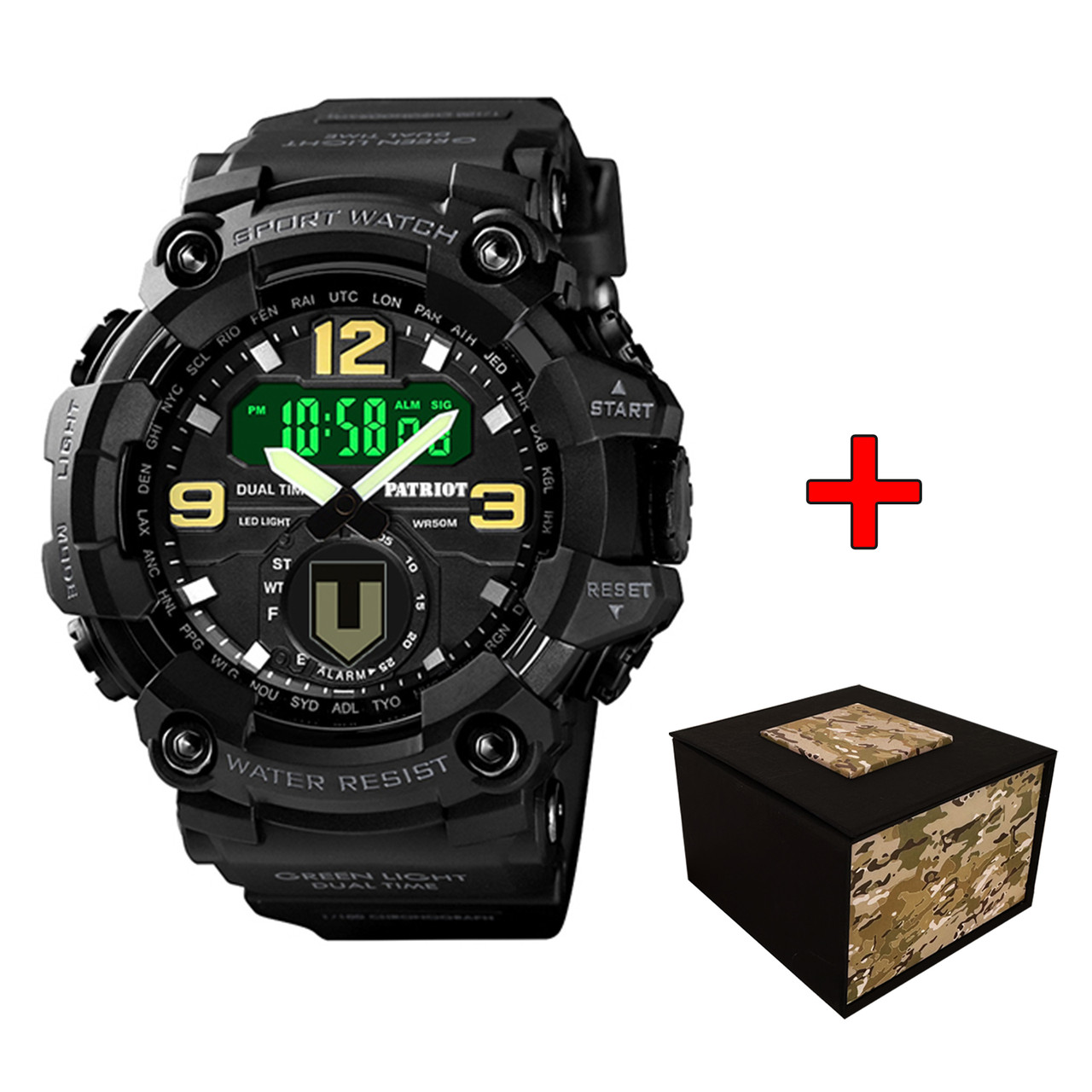 Patriot 004BKTRO ТРО Чорні + Коробка, фото 1