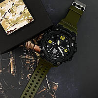 Patriot 004AGUASI Тризуб срібло Зелені + Коробка., фото 3