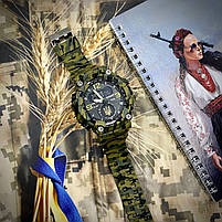 Patriot 004CMGRUAGD Тризуб золото Зелений камуфляж + Коробка., фото 4