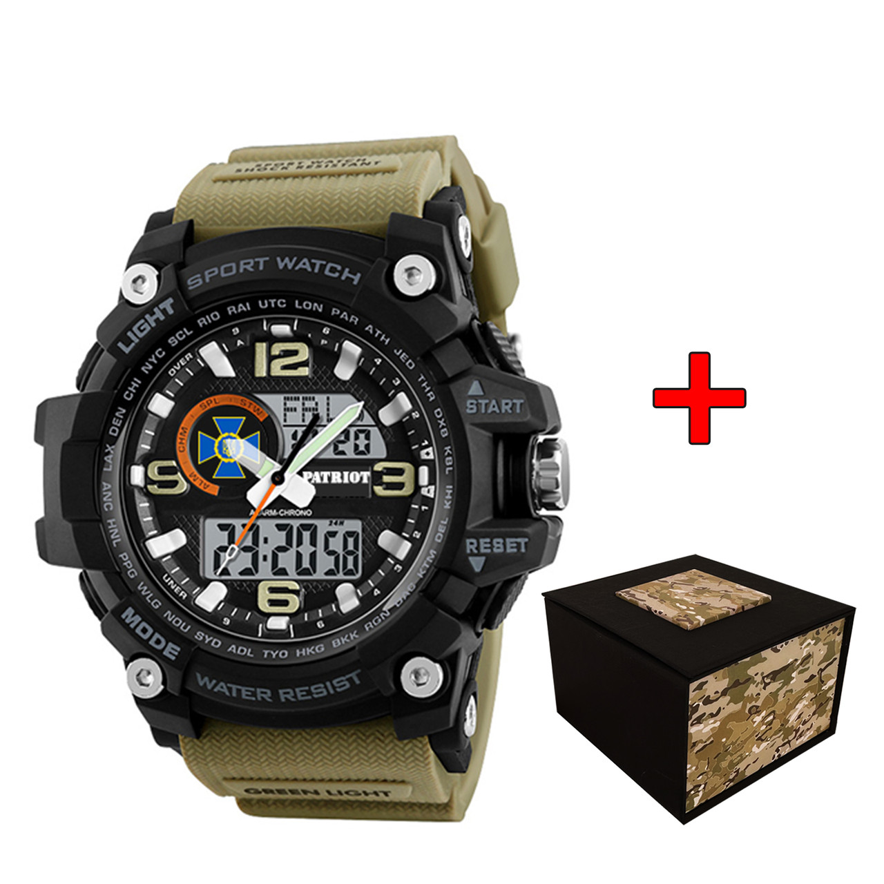 Patriot 012BKKHSBU СБУ Чорні з хакі + Коробка., фото 1