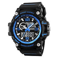 Patriot 012BUBK Ваше лого Чорні з синім + Коробка, фото 2