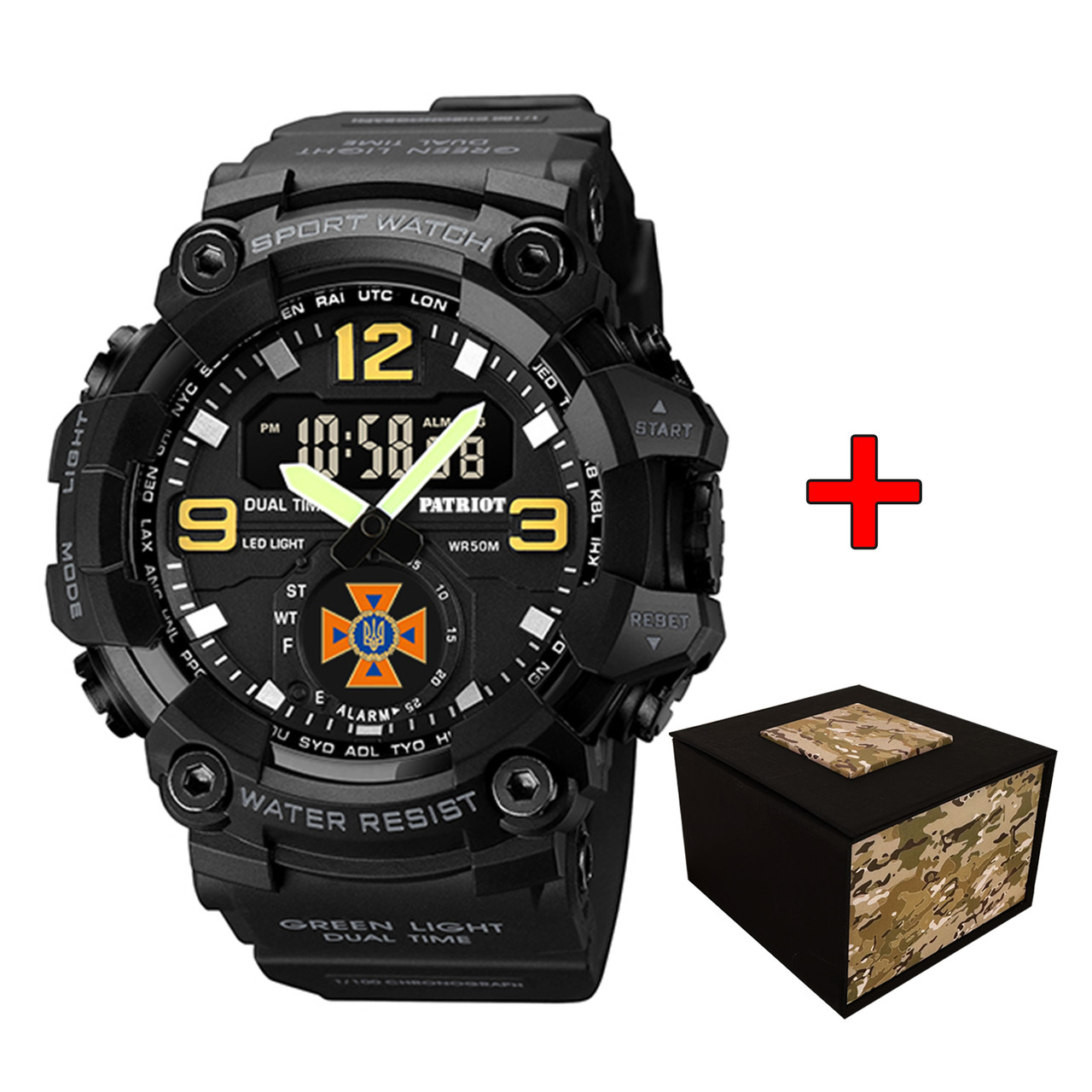 Patriot 003BKDSNS ДСНС Чорні + Коробка., фото 1