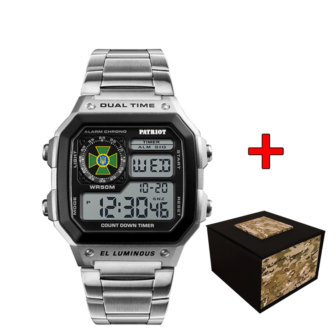 Patriot 011BKDPS ДПС Срібло + Коробка, фото 1