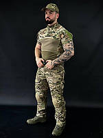 Брендовий чоловічий комплект Han-wild 4в1 G2 з твілу з тактичною сорочкою і штанами універсальний новий